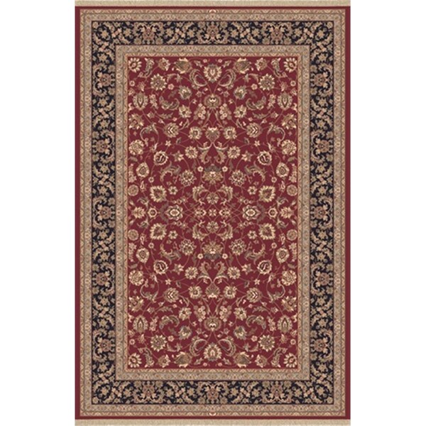 Dynamic Rugs Brilliant 2 ft. 2 in. x 4 ft. 3 in. 72284-331 Rug - Red BR2472284331 - main